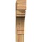 Ekena Millwork Merced Block Rough Sawn Bracket, Western Red Cedar, 6"W x 28"D x 28"H BKT06X28X28MRC05RWR - alternate 4
